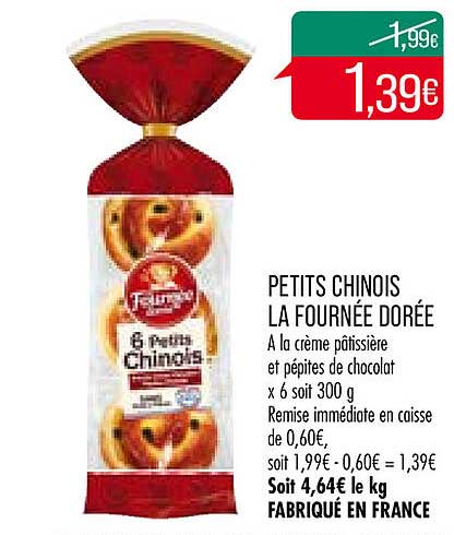 petits chinois la fournée dorée