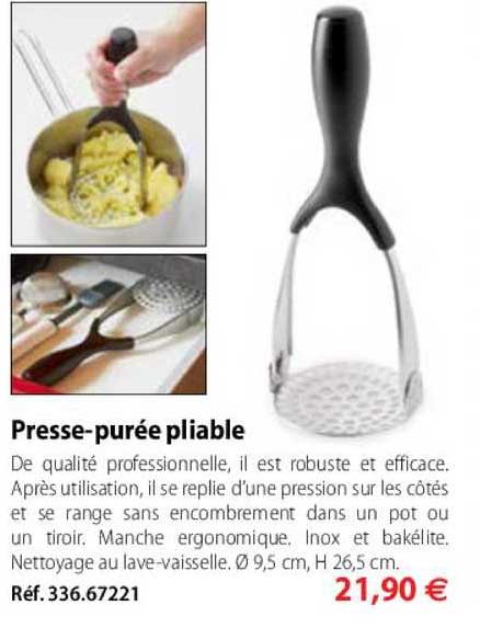 presse-purée pliable