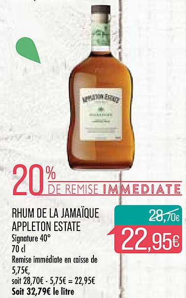 rhum de la jamaïque appleton estate