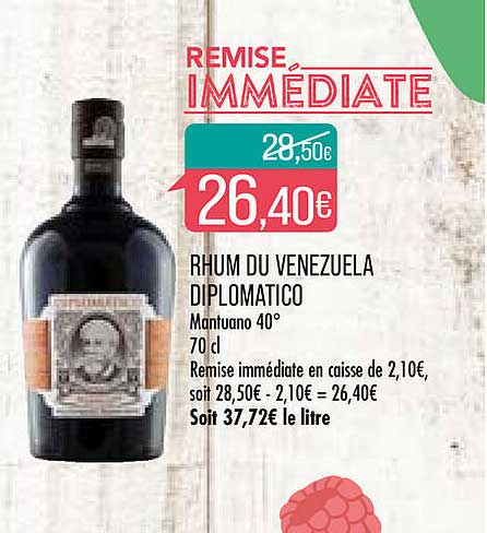 rhum du venezuela diplomatico