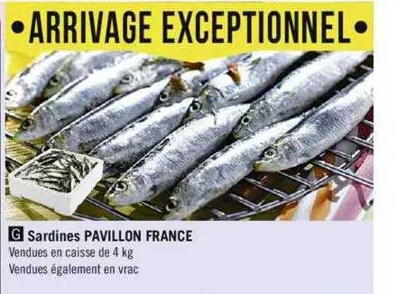 sardines pavillon france