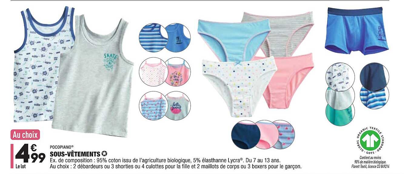 sous-vêtements pocopiano