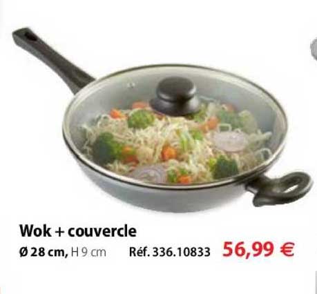 Wok + Couvercle