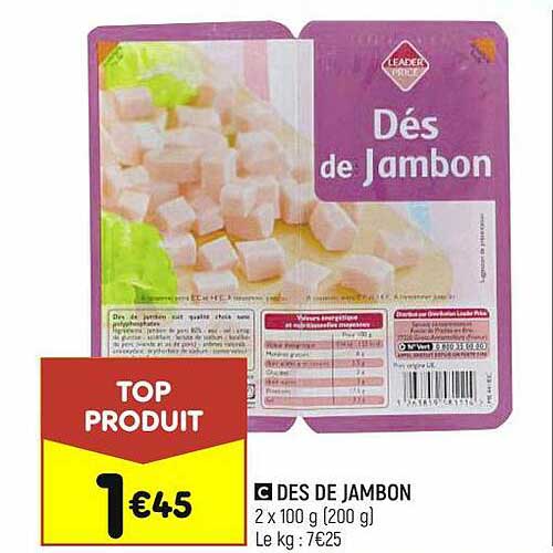 Dés De Jambon