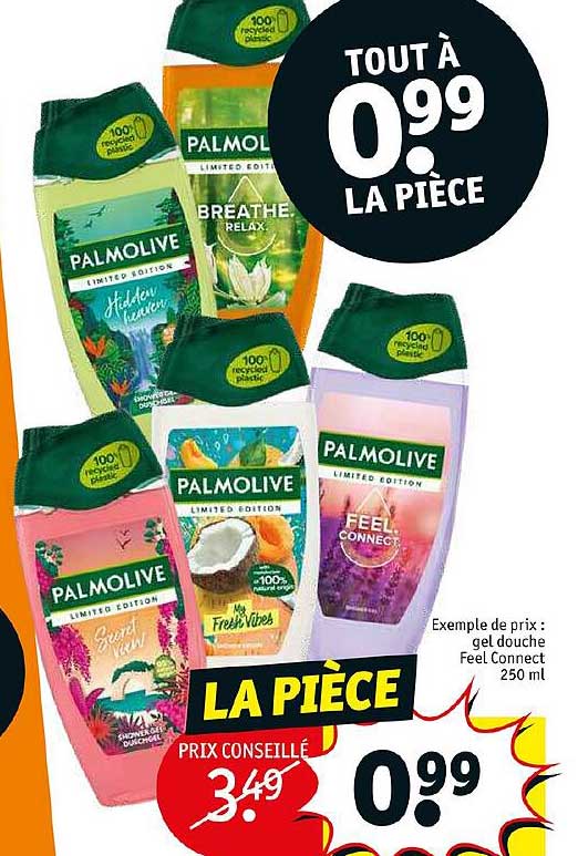 gel douche feel connect 250ml