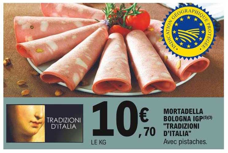 mortadella bologna igp "tradizioni d'italia"
