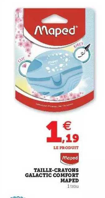 taille-crayons gelactic comfort maped