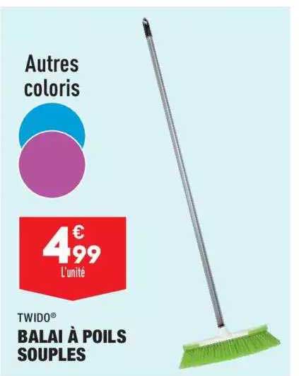 balai à poil souples twindo®