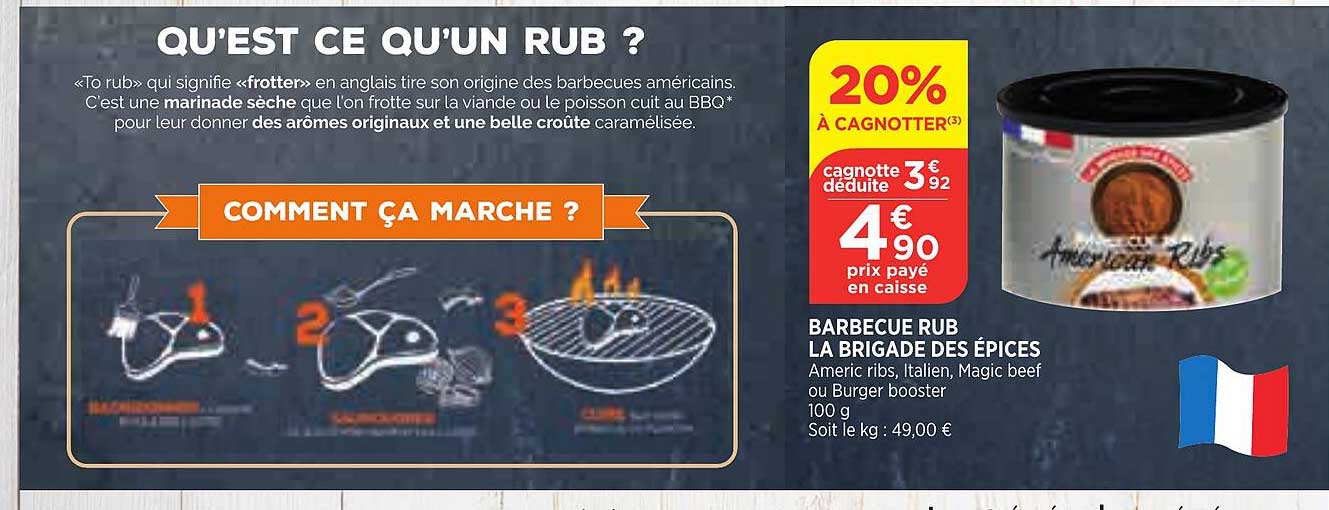 barbecue rub la brigade des épices