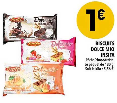 biscuits dolce mio insifa