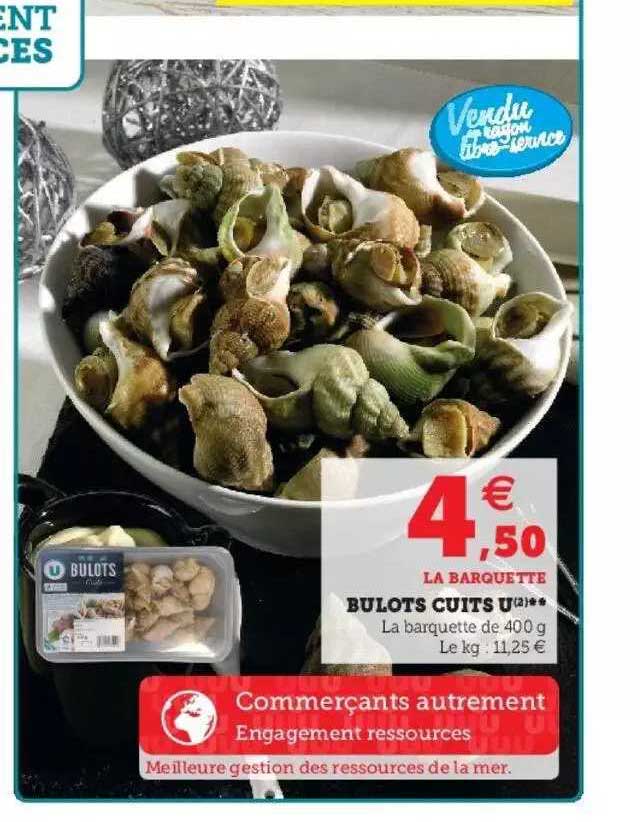 Bulots Cuits U