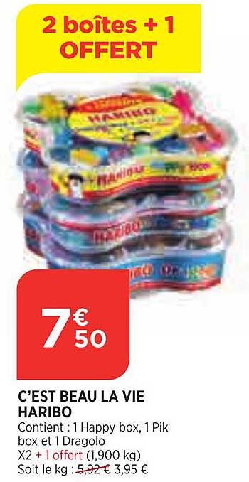 c'est beau la vie haribo