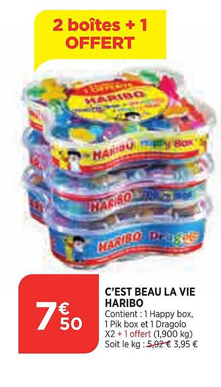 c'est beau la vie haribo