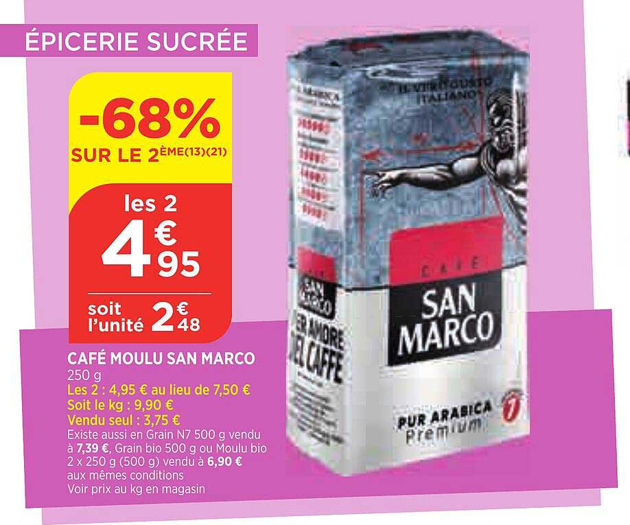 café moulu san marco