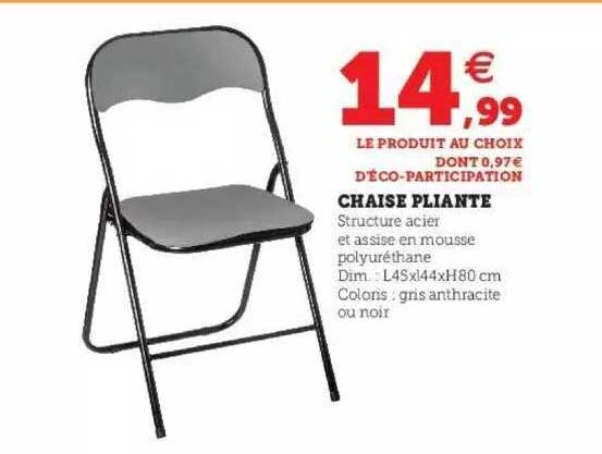 Chaise Pliante