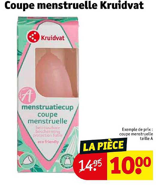 coupe menstruelle kruidvat