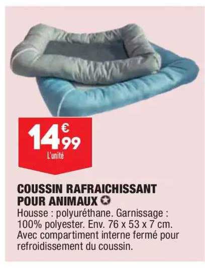 Coussin Rafraichissant Pour Animaux