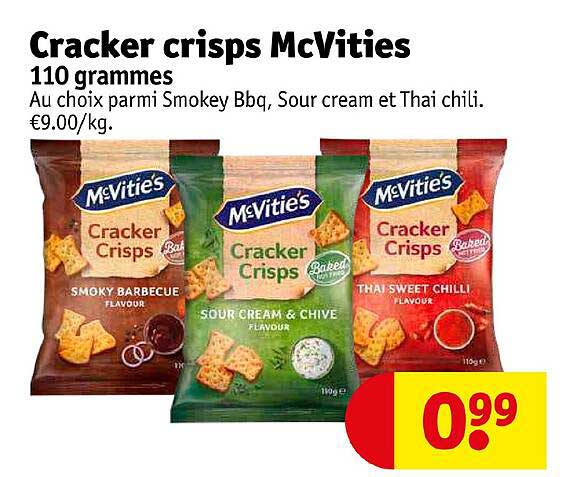 Cracker Crisps Mcvities