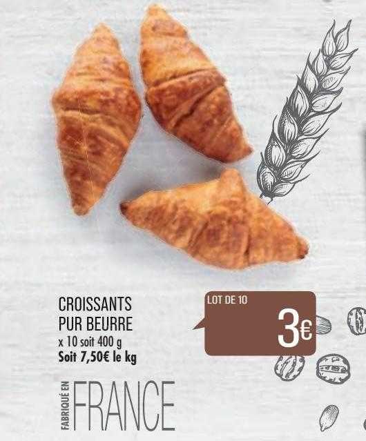 Croissants Pur Beurre