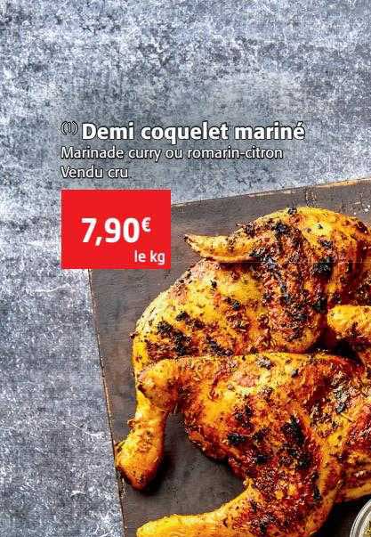 Demi Coquelet Mariné