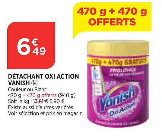 Détachan Oxi Action Vanish