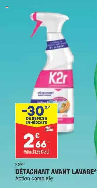 détachant avant lavage* k2r®