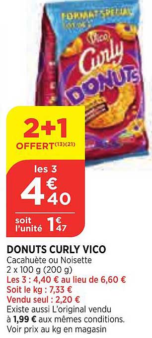 Donuts Curly Vico