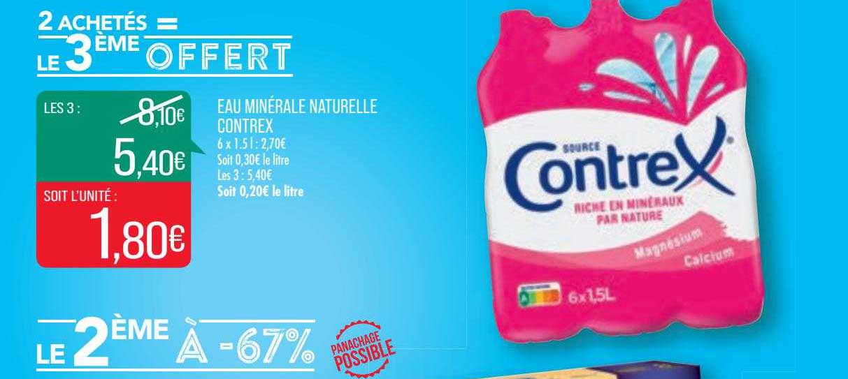 Eau Minérale Naturelle Contrex