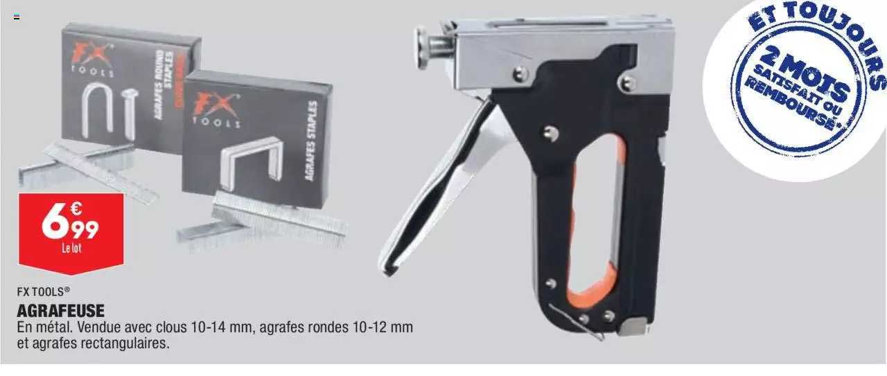fx tools agrafeuse