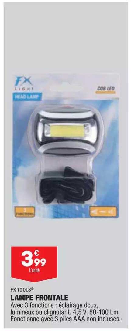 fx tools lampe frontale