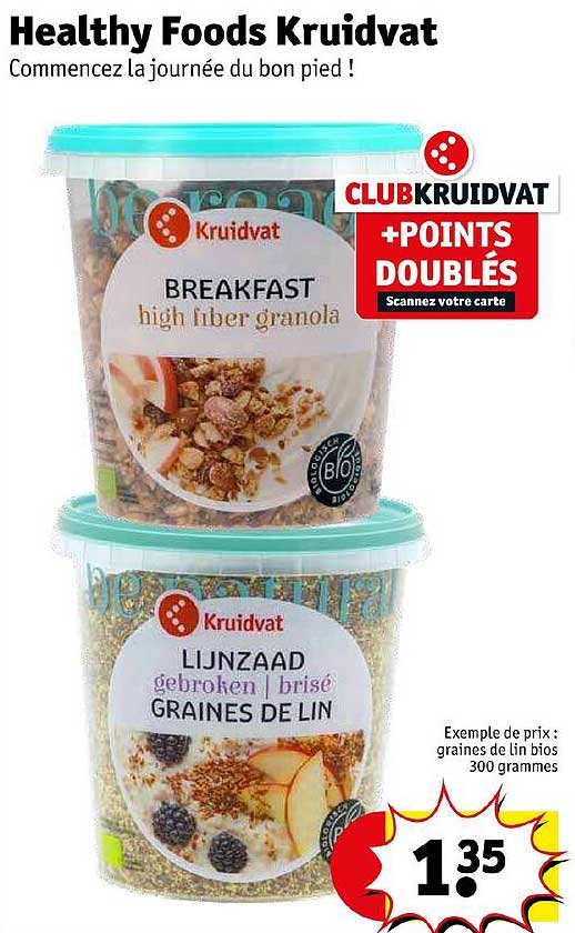 healthy foods kruidvat