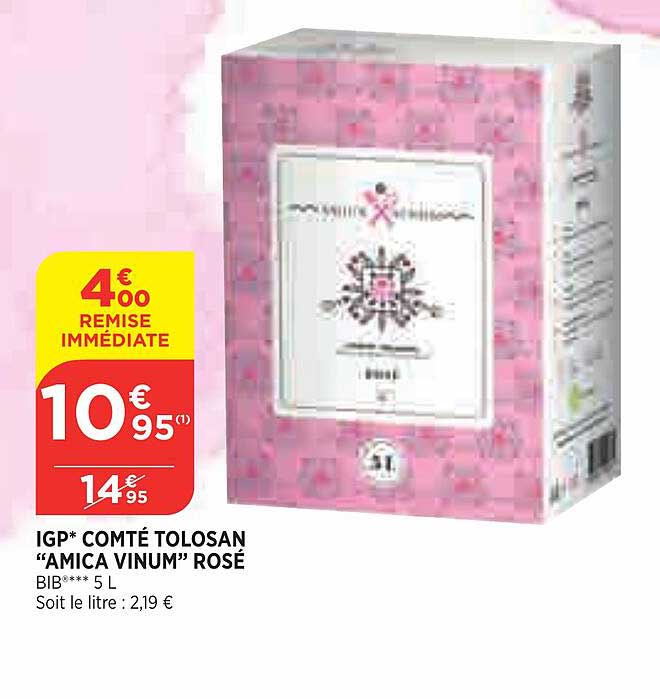igp comté tolosan "amica venum" rosé