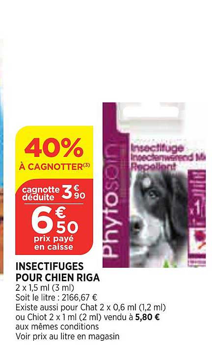 Insectifuges Pour Chien Riga