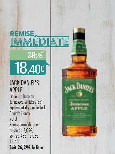 jack daniel's apple