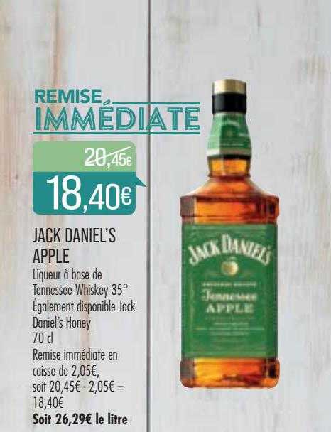jack daniel's apple