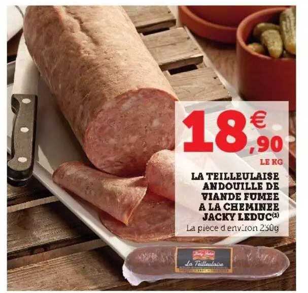 la teilleulaise andouille de viande fumée à la cheminée jacky leduc