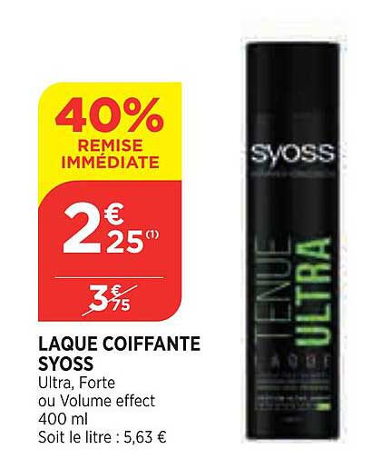 laque coiffante syoss