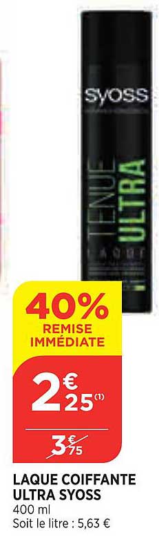 laque coiffante ultra syoss