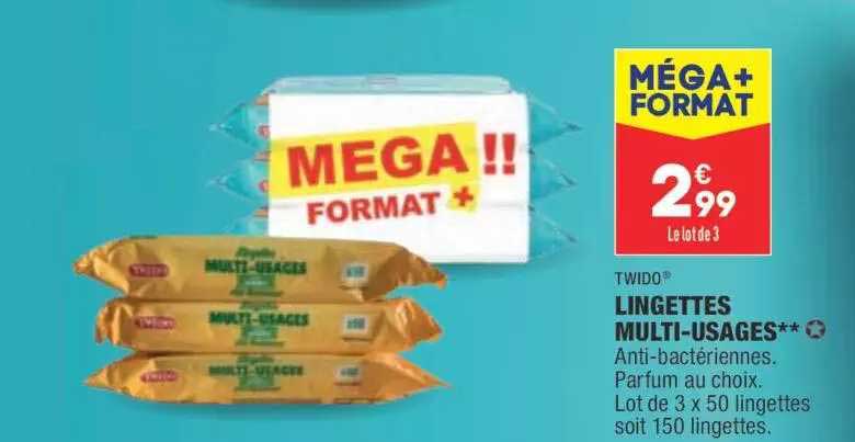 lingettes multi-usages twingo®