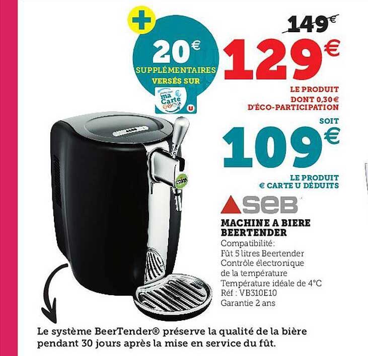 Machine à Bière Beertender Seb