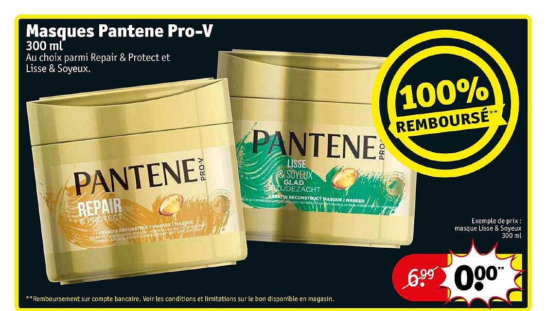 masques pantene pro-v 300ml