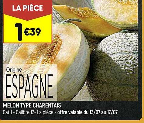melon type charentais
