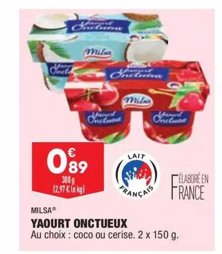 Milsa Yaourt Onctueux
