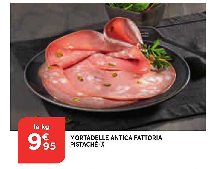 mortadelle antica fattoria pistaché
