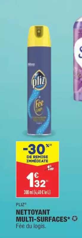 nettoyant multi-surfaces pliz®