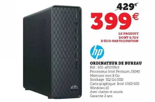 Ordinateur De Bureau Hp