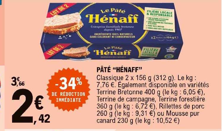 Pâté "hénaff"