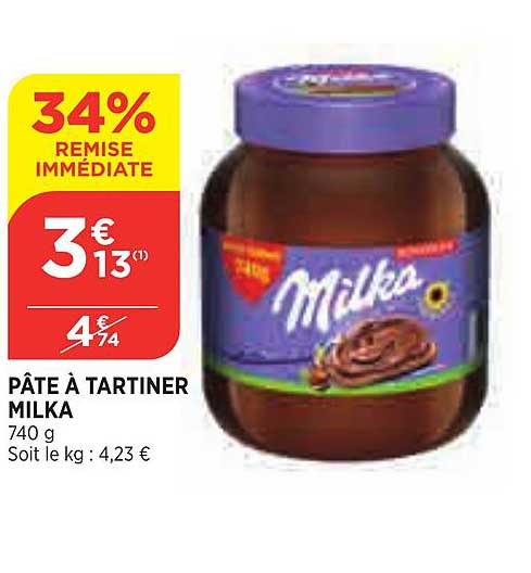 Pâte à Tartiner Milka