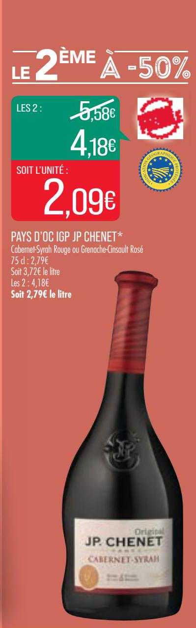 pays d'oc igp jp chenet