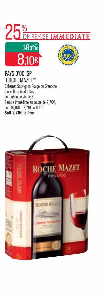 pays d'oc igp roche mazet